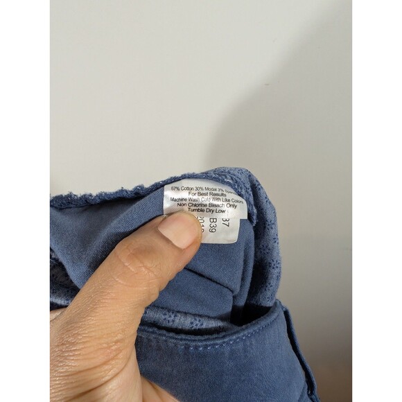 Peter Millar Mens Blue 5 Pocket Straight Leg Pants Sz 36 Preppy Golf Performance - Picture 8 of 10